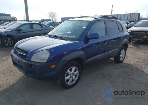 2005 Hyundai Tucson Gls/Lx from USA, damaged, VIN KM8JN72D05U187217